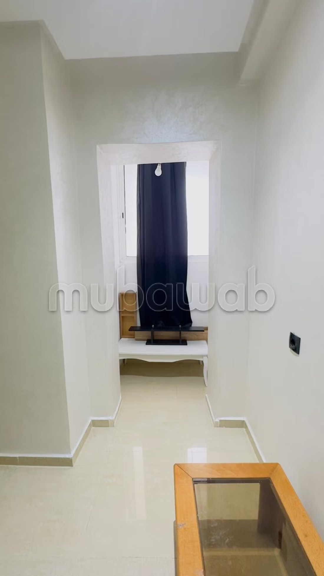Appartements à louer à Bel Air Val fleuri. Surface totale 60 m². Salon typique marocain, résidence sécurisée
