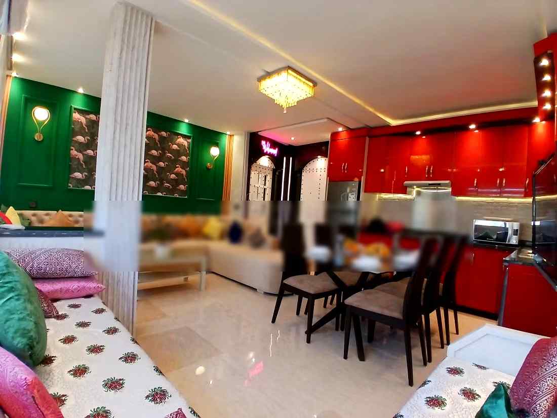 Appartement de vacances à louer à El Manar 
El Hank. Superficie 70 m². Système de parabole et salon marocain - Photo 22