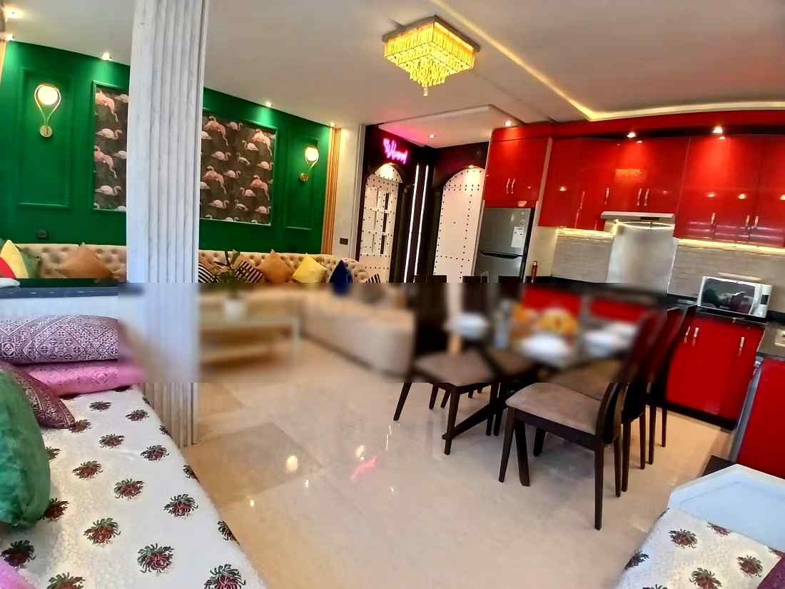 Appartement de vacances à louer à El Manar 
El Hank. Superficie 70 m². Système de parabole et salon marocain - Photo 18
