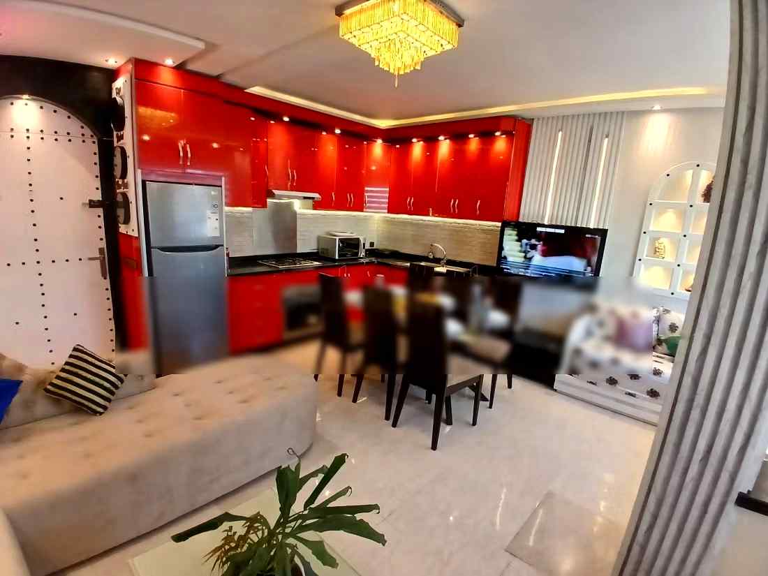 Appartement de vacances à louer à El Manar 
El Hank. Superficie 70 m². Système de parabole et salon marocain - Photo 15
