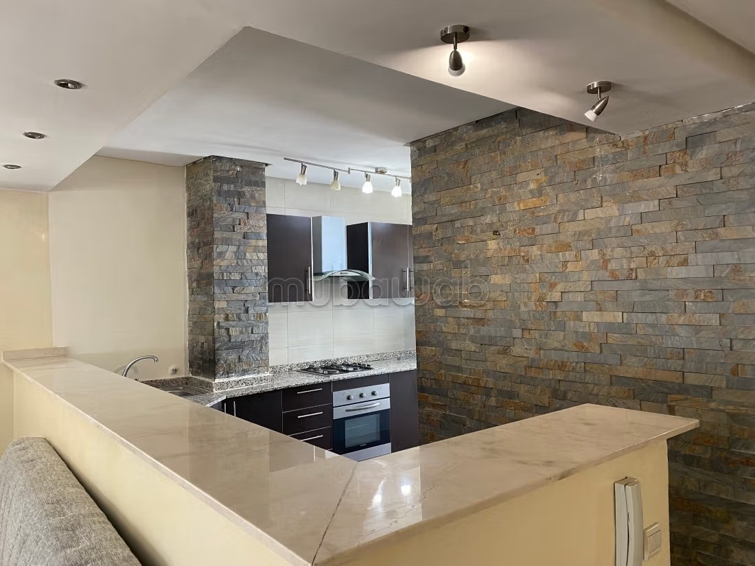 Location saisonnière à Agdal. 
Superficie 170 m². 
Salon traditionnel et système d'antenne parabolique - Photo 10