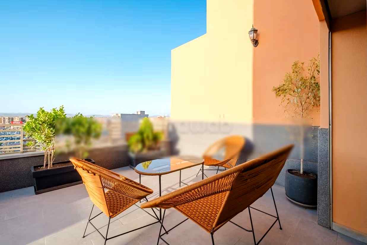 Appartement de vacances à louer à Route Casablanca. 2 pièces. Double vitrage et porte blindée - Photo 20
