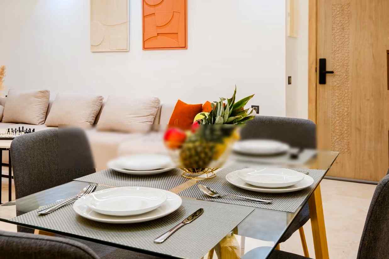 Appartement de vacances à louer à Route Casablanca. 2 pièces. Double vitrage et porte blindée - Photo 15