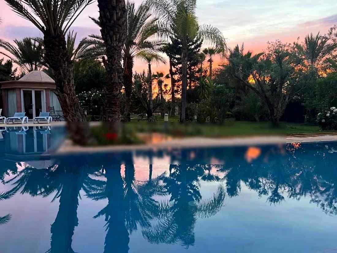 Superbe villa à louer – Route d’Ouarzazate