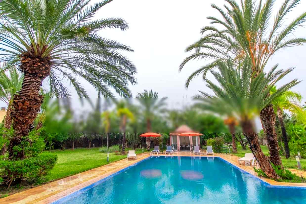 Superbe villa à louer – Route d’Ouarzazate