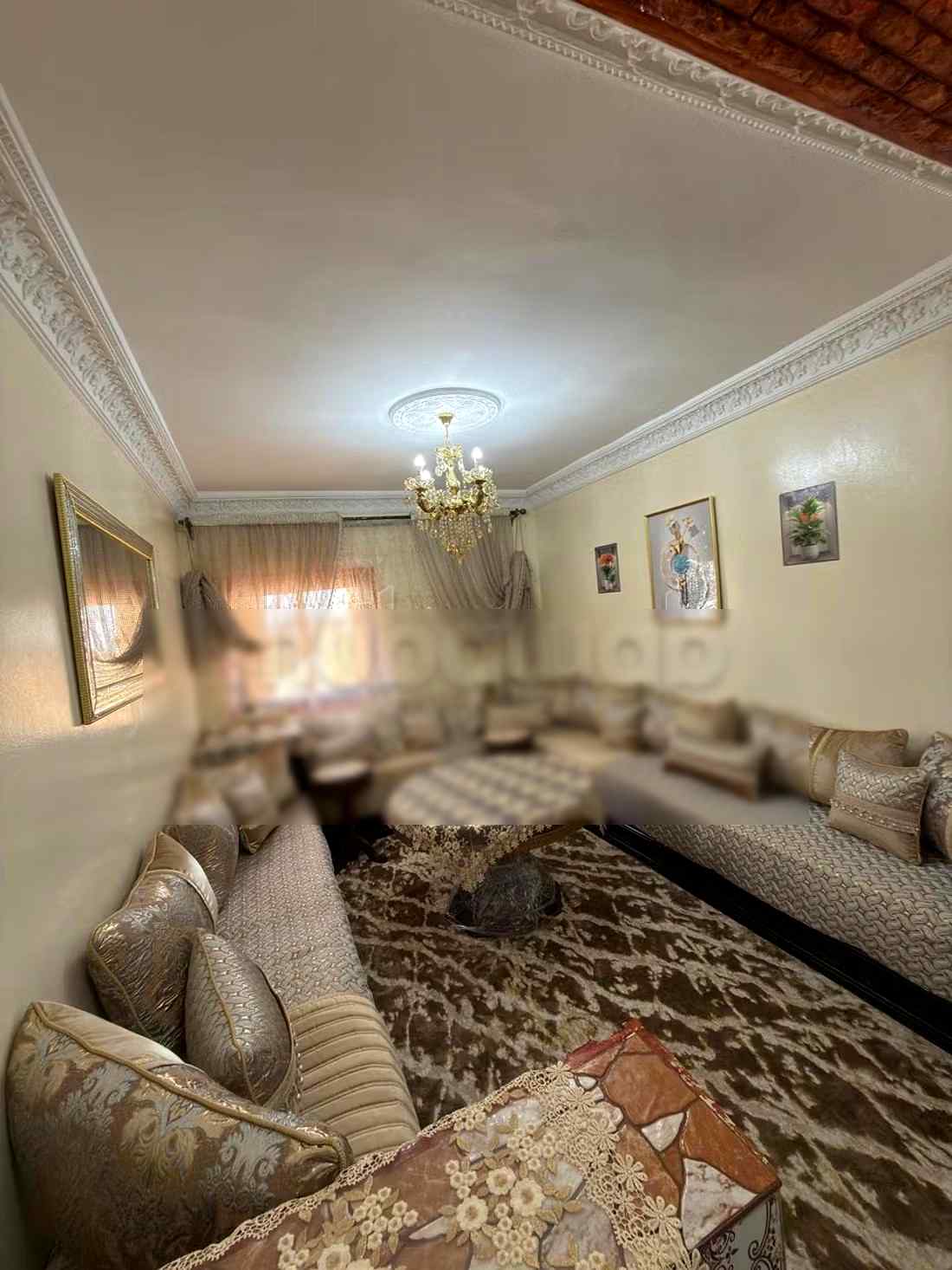 Appartements à louer à Hamria. 
Surface de 40 m². 
Système de parabole et salon marocain - Photo 4