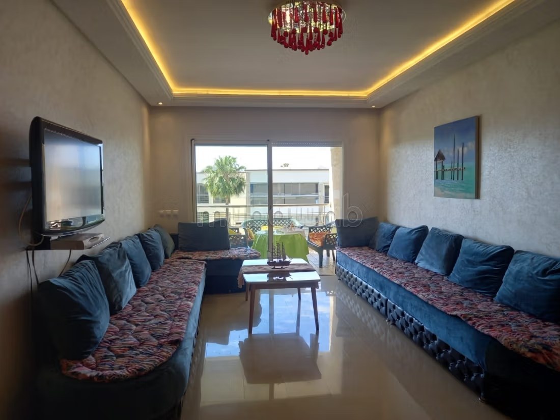 Appartement de vacances à louer à Sidi Rahal. 2 chambres. Belle terrasse et jardin - Photo 4