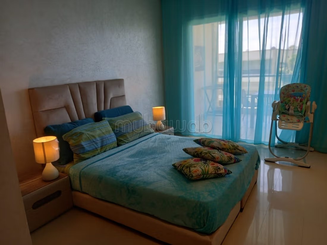 Appartement de vacances à louer à Sidi Rahal. 2 chambres. Belle terrasse et jardin - Photo 14