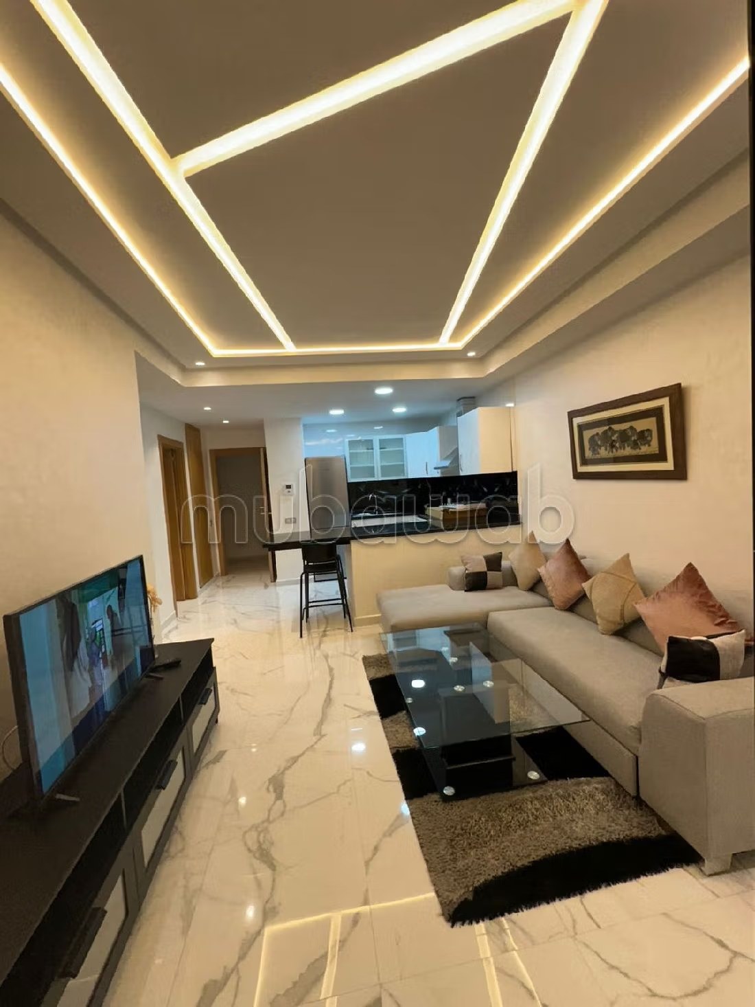 Appartements à louer à Tanger City Center. Surface totale 80 m². Espaces verts et ascenseur - Photo 14