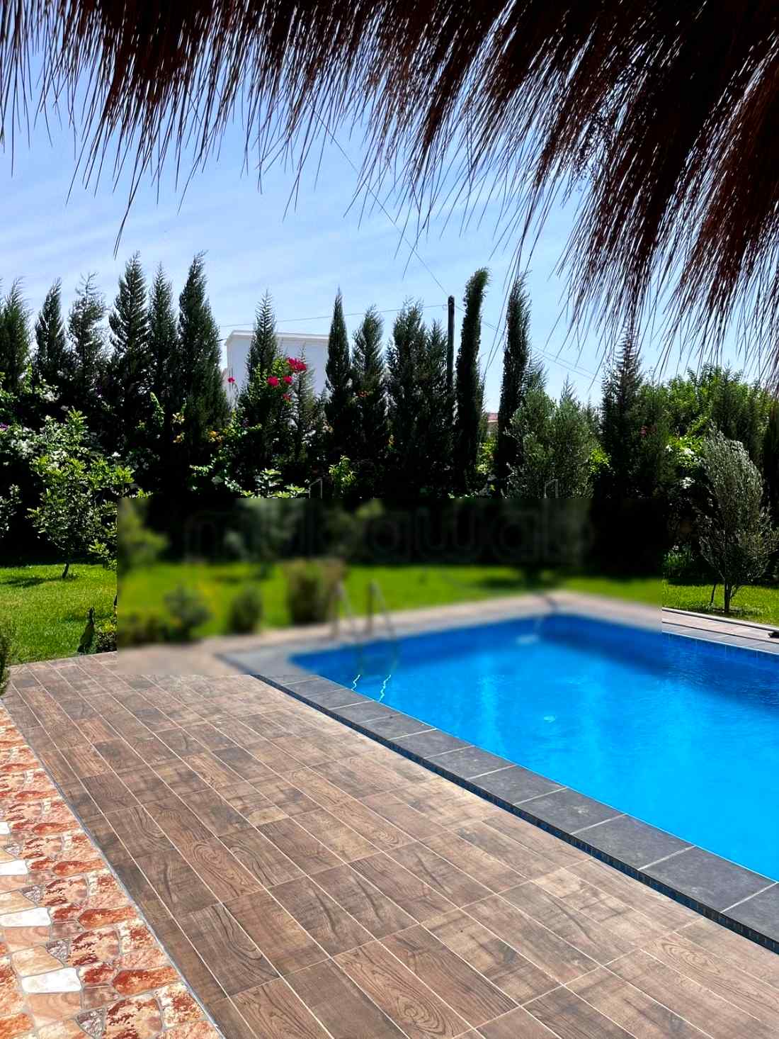 Location saisonnière villa de luxe à Ghazoua. 
Surface totale 800 m². 
Porte blindée et parabole - Photo 10