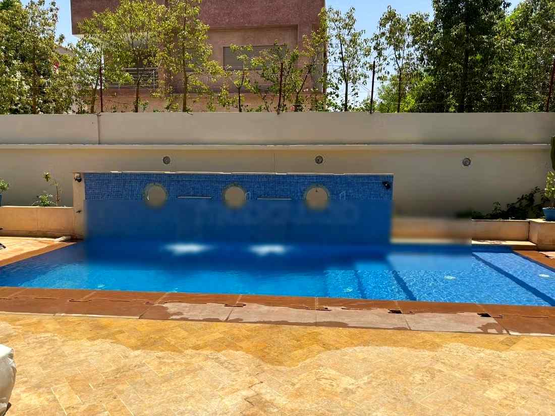 Magnifique villa à louer pour vos vacances à Les Portes de Marrakech. 4 pièces. Porte blindée, antenne parabolique - Photo 9