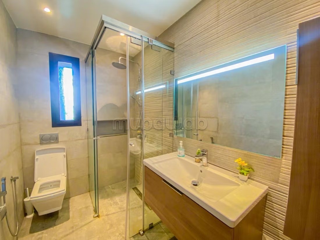 Très bel appartement en location à Agdal. Surface de 100 m². Meublé - Photo 6