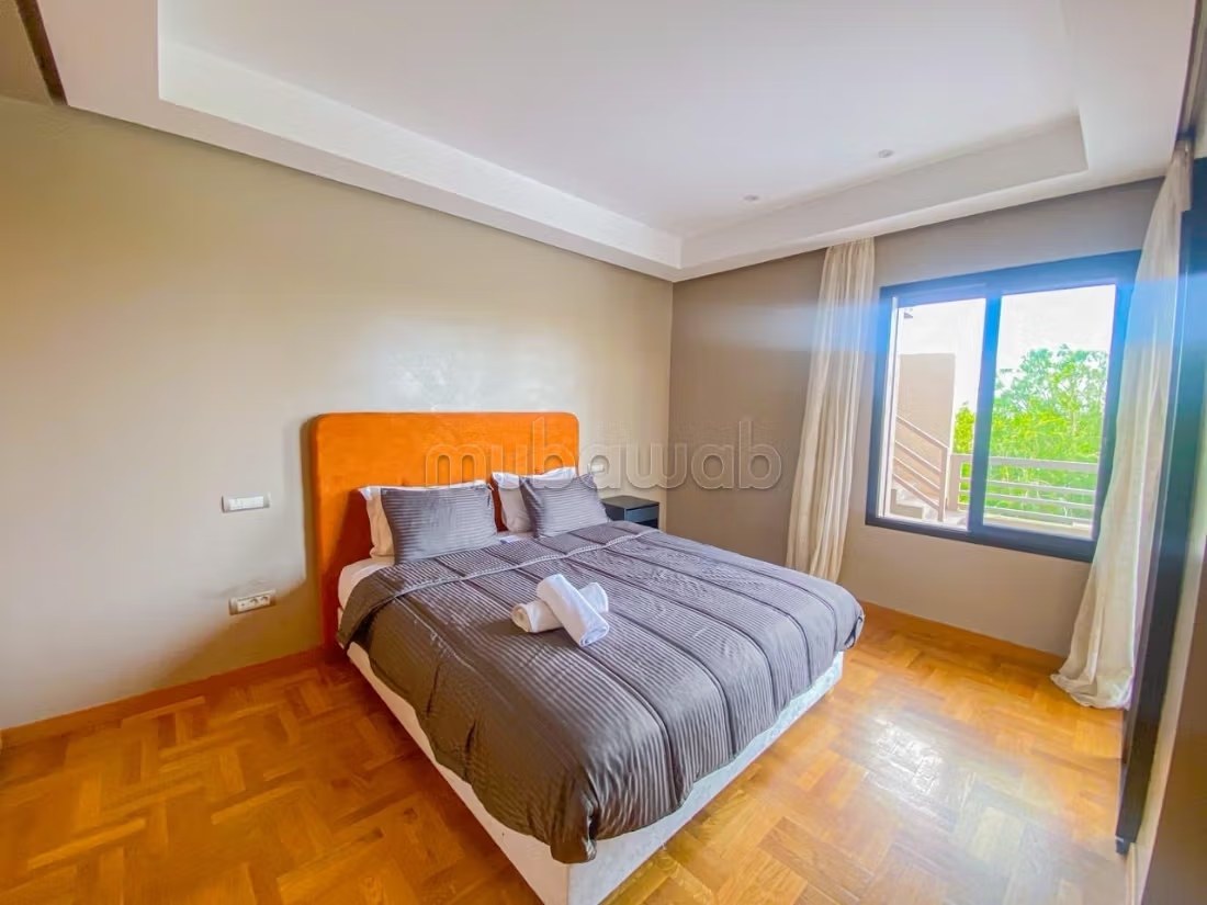 Très bel appartement en location à Agdal. Surface de 100 m². Meublé - Photo 12