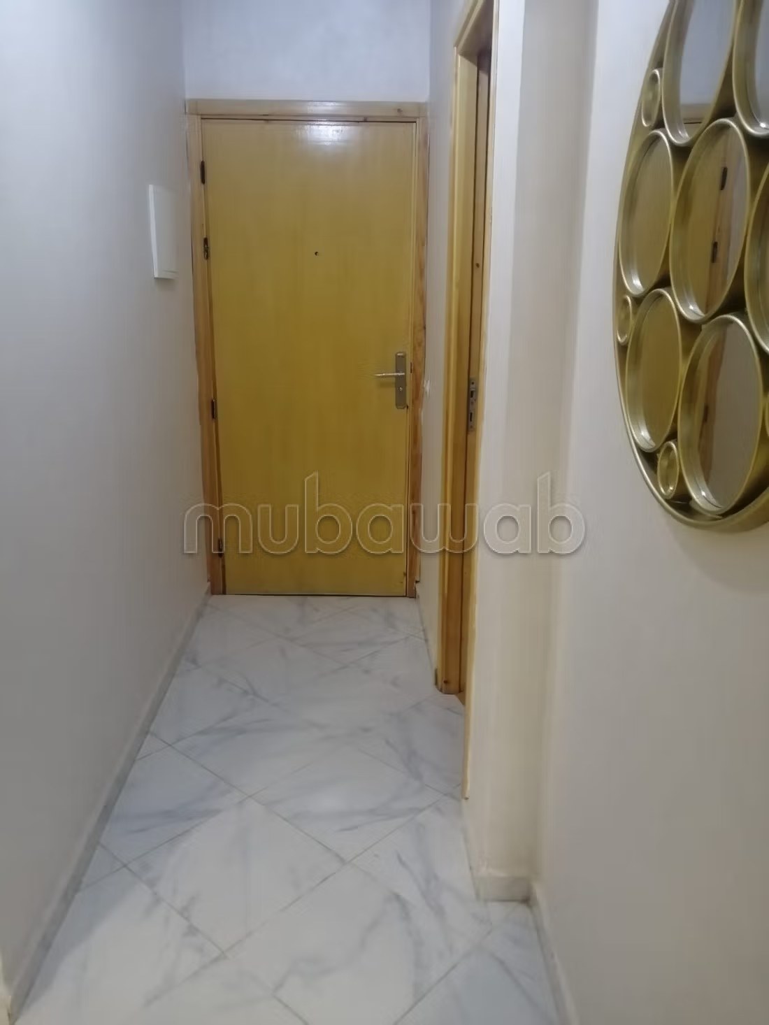 Location saisonnière à Marjane. 2 chambres agréables. Système de parabole et résidence sécurisée