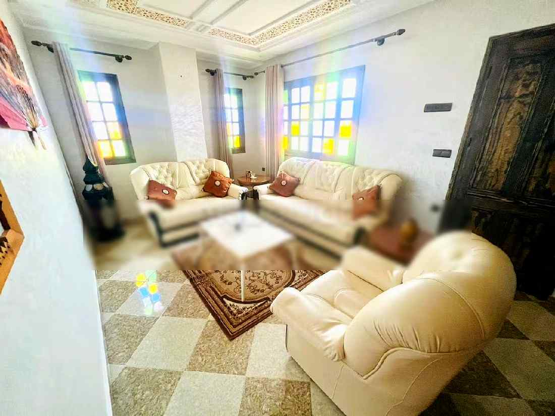 Magnifique villa à louer pour vos vacances à Sidi Kaouki. 4 pièces confortables. Environnement calme avec vue montagne, double vitrage - Photo 12