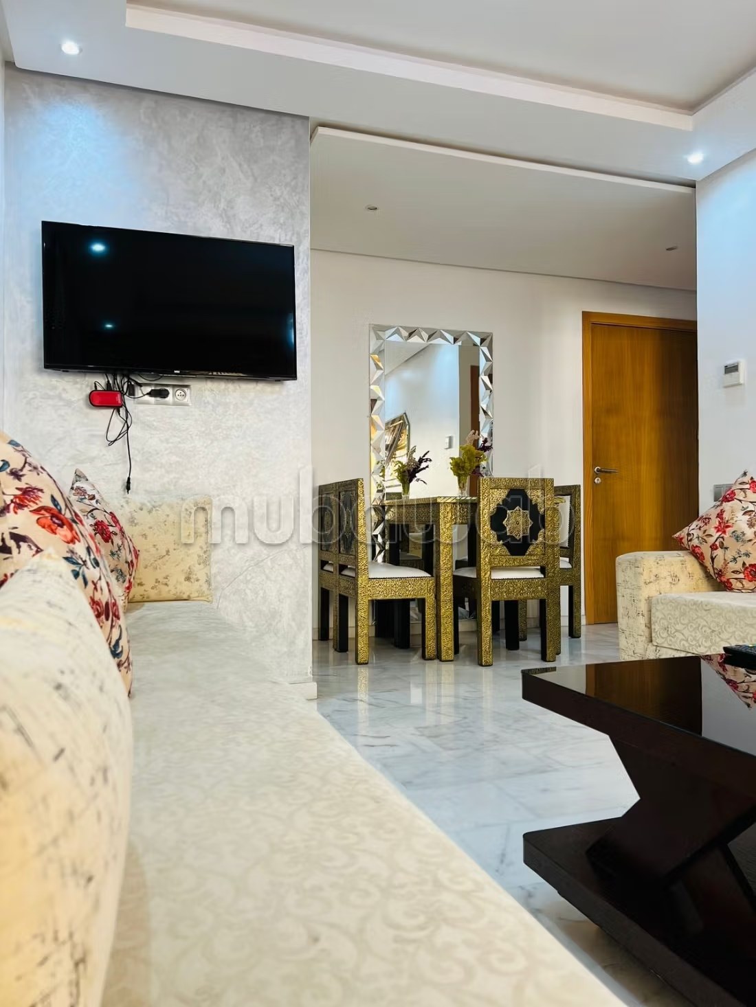 Appartements à louer à Guéliz. 1 chambre. Salon typique marocain, résidence sécurisée - Photo 10