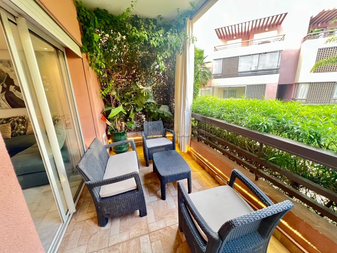Location saisonnière à Agdal. 2 chambres confortables. Terrasse et ascenseur - Photo 4