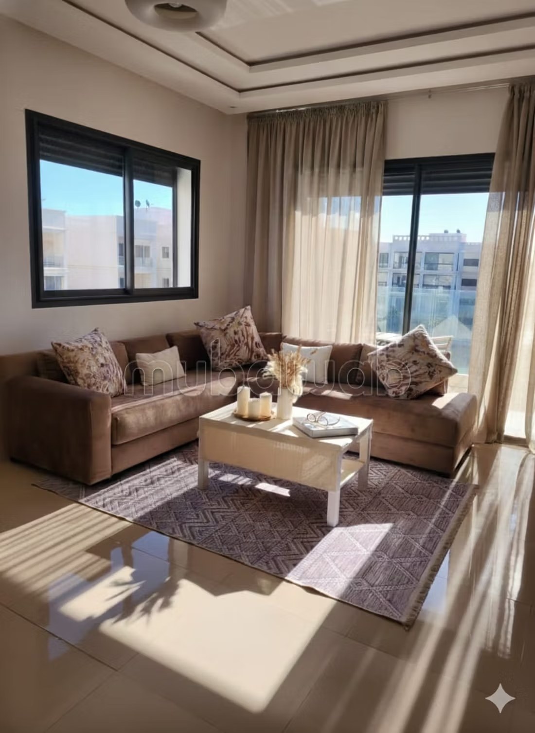 Bel appartement à louer à bouznika costa beach