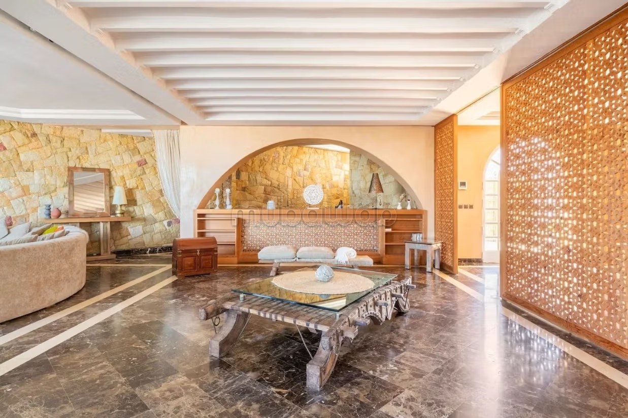 Villa de standing à louer pour vos vacances à Jbel Kbir. Superficie 1000 m². Jardin et terrasse - Photo 53