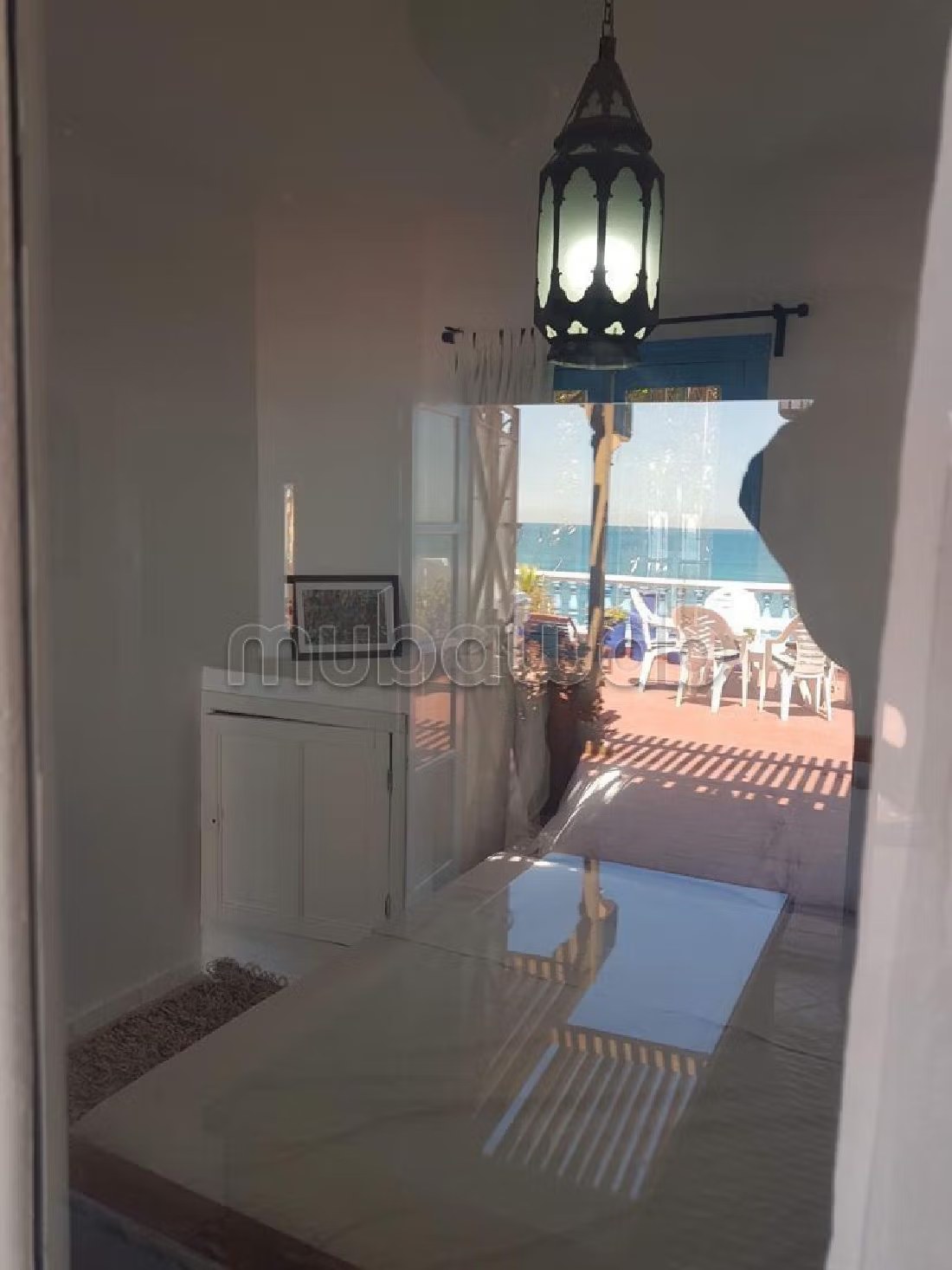 Location saisonnière à Port Tanger ville. 6 grandes pièces. Service de concierge, cheminée - Photo 6