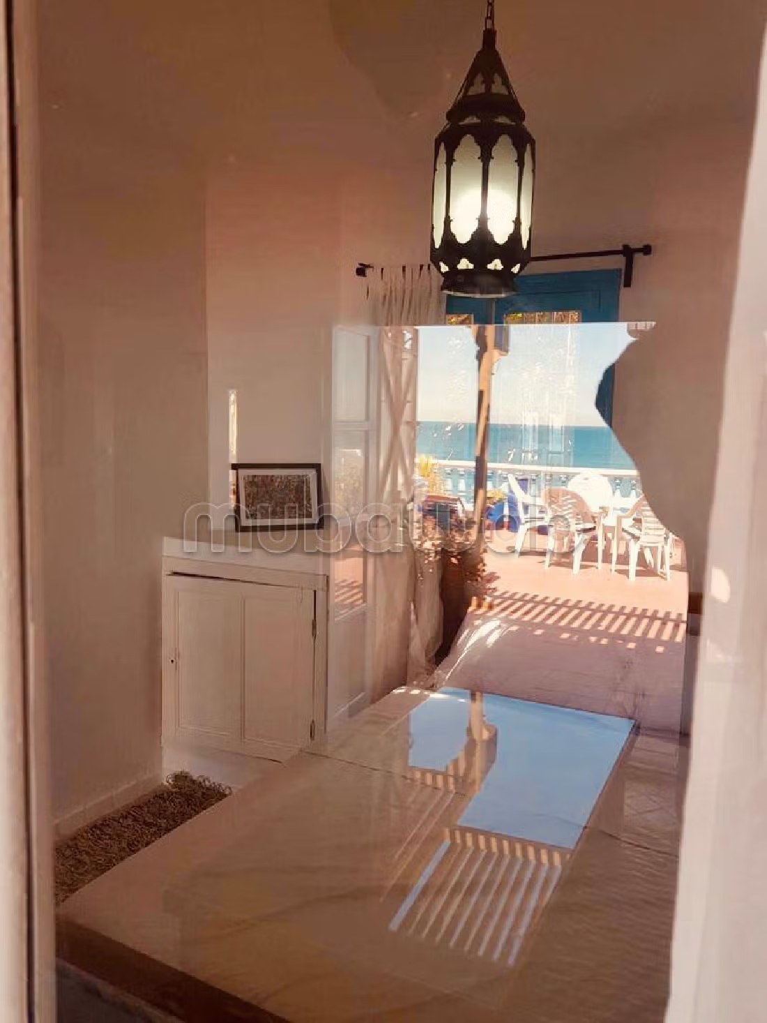 Location saisonnière à Port Tanger ville. 6 grandes pièces. Service de concierge, cheminée - Photo 15