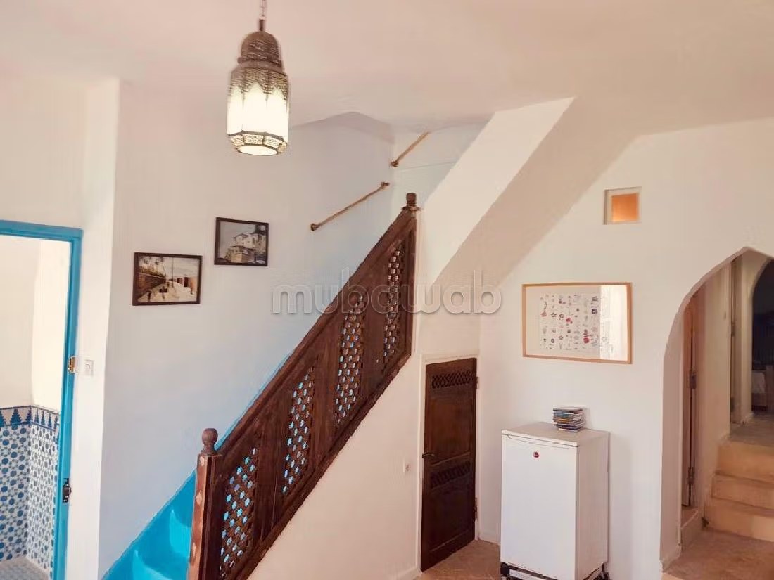 Location saisonnière à Port Tanger ville. 6 grandes pièces. Service de concierge, cheminée - Photo 3