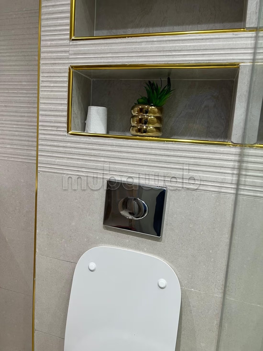 Location d'un appartement à Mhamid. Superficie 112 m². Porte blindée, salon marocain traditionnel - Photo 11