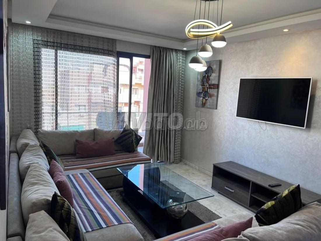 Appartements à louer à Gueliz. 2 superbes chambres. Salon marocain et service de sécurité. - Photo 9