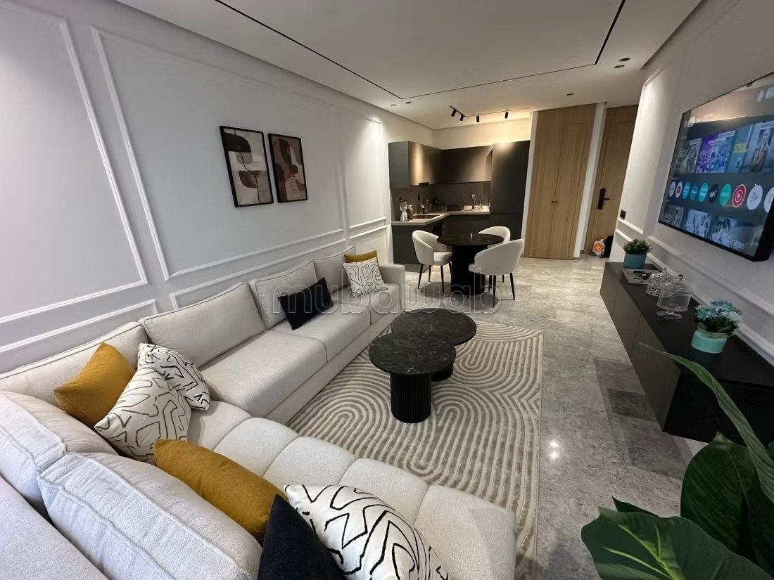 Studio Meublé neuf avec terrasse – maarif, Casablanca –