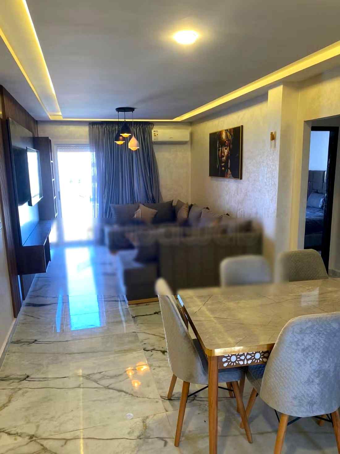 Location d'un appartement à Saïdia. 2 chambres. Vue sur les montagnes, chauffage central - Photo 20