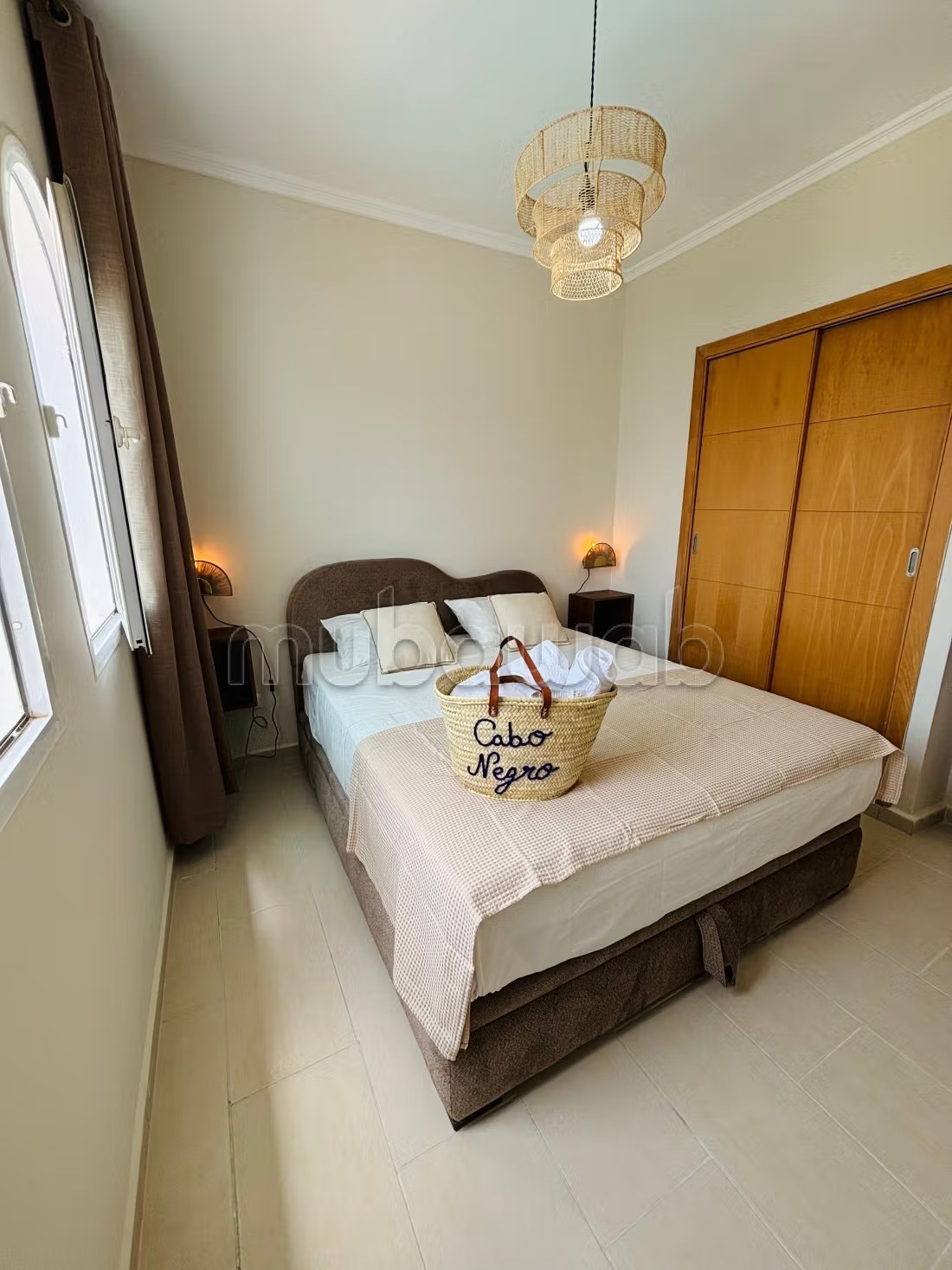Location d'un appartement à Cabo Negro. 2 belles chambres. Piscine, climatisation - Photo 9