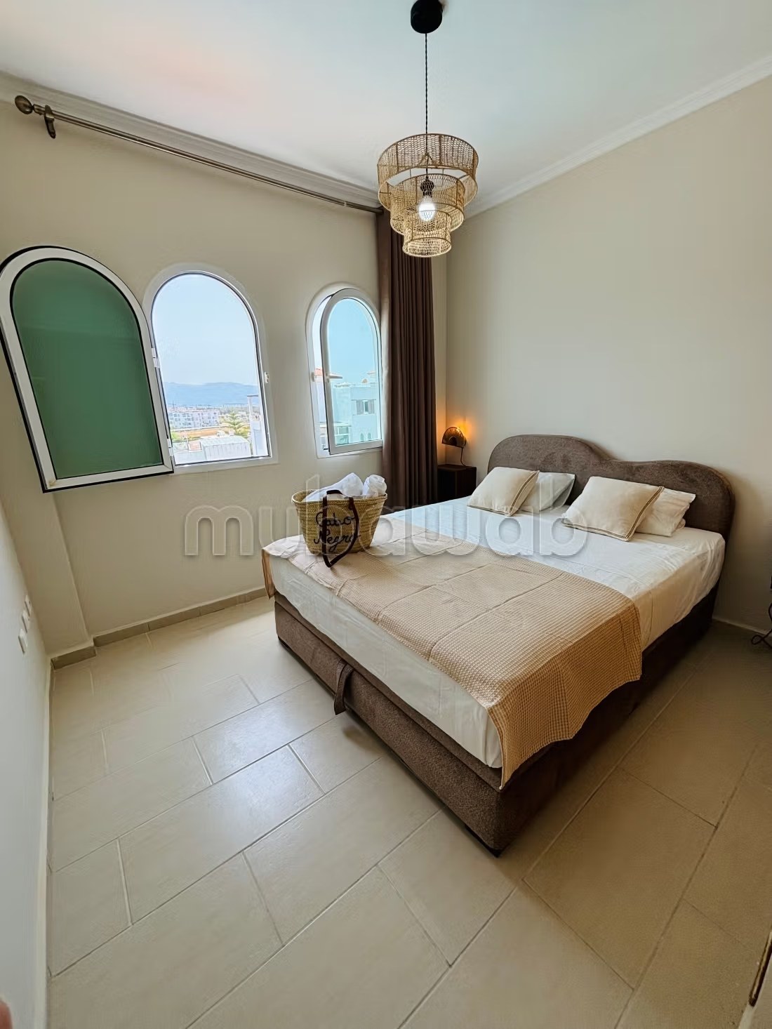 Location d'un appartement à Cabo Negro. 2 belles chambres. Piscine, climatisation - Photo 10