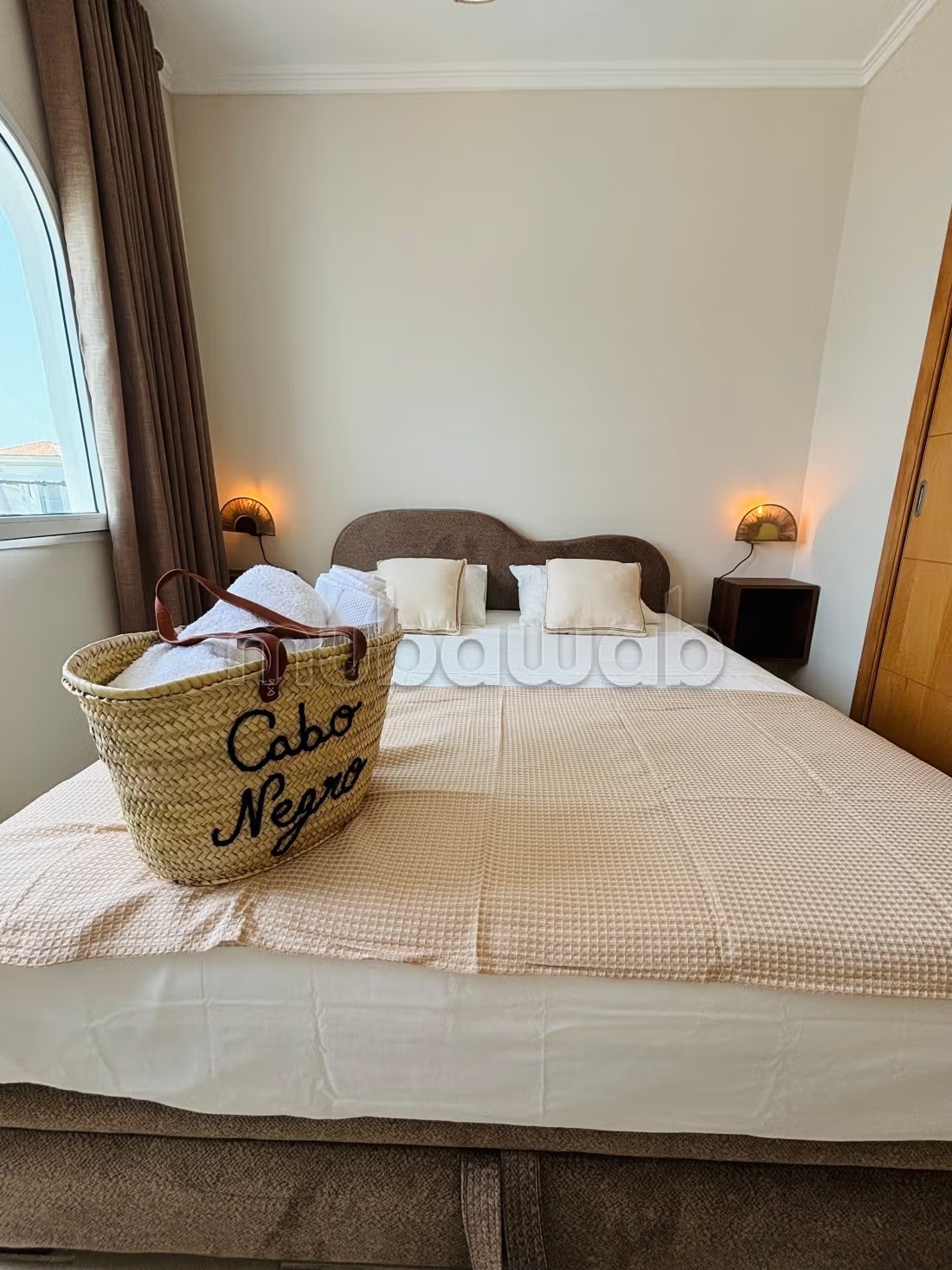 Location d'un appartement à Cabo Negro. 2 belles chambres. Piscine, climatisation - Photo 7