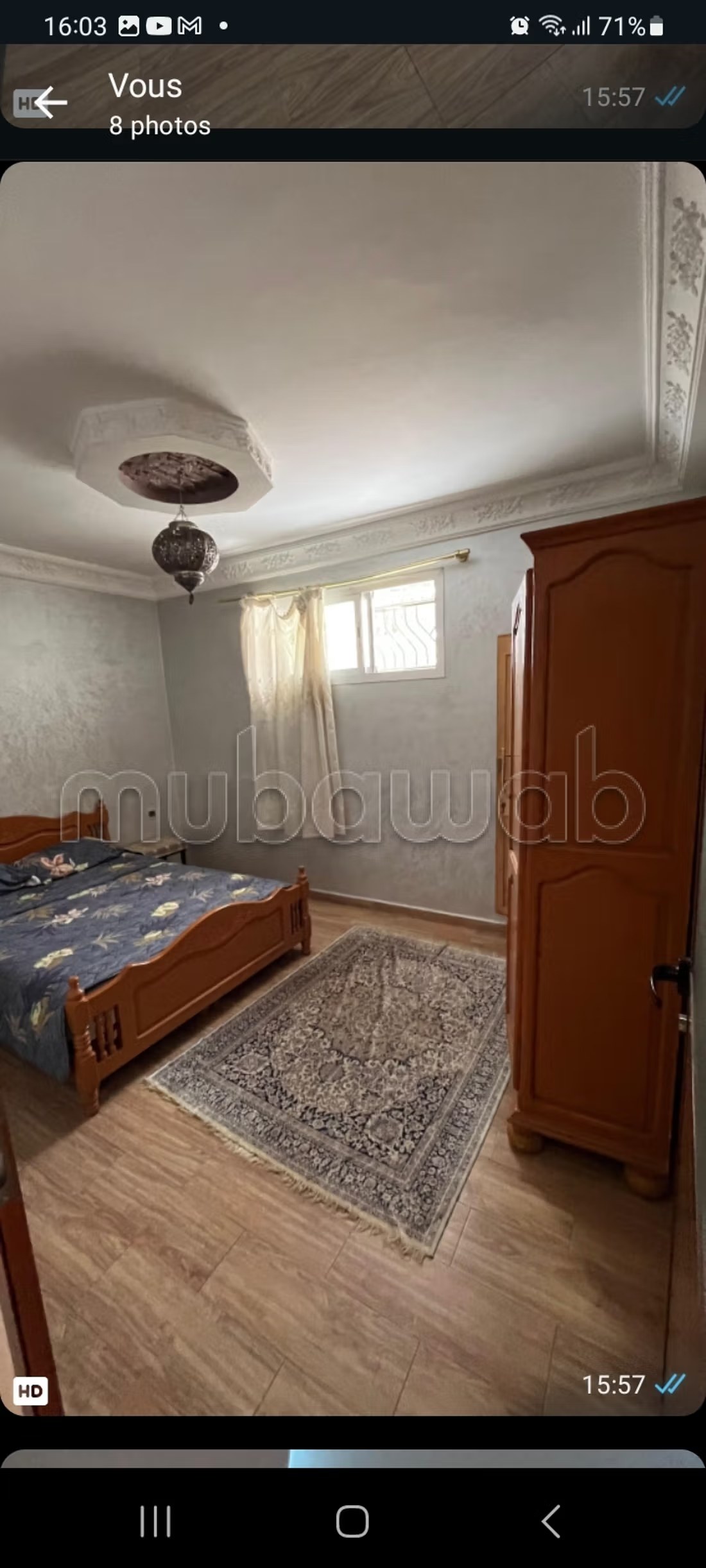 Appartement de vacances à louer à Hay Qods. 1 Pièce. Salon Marocain, sécurité - Photo 4