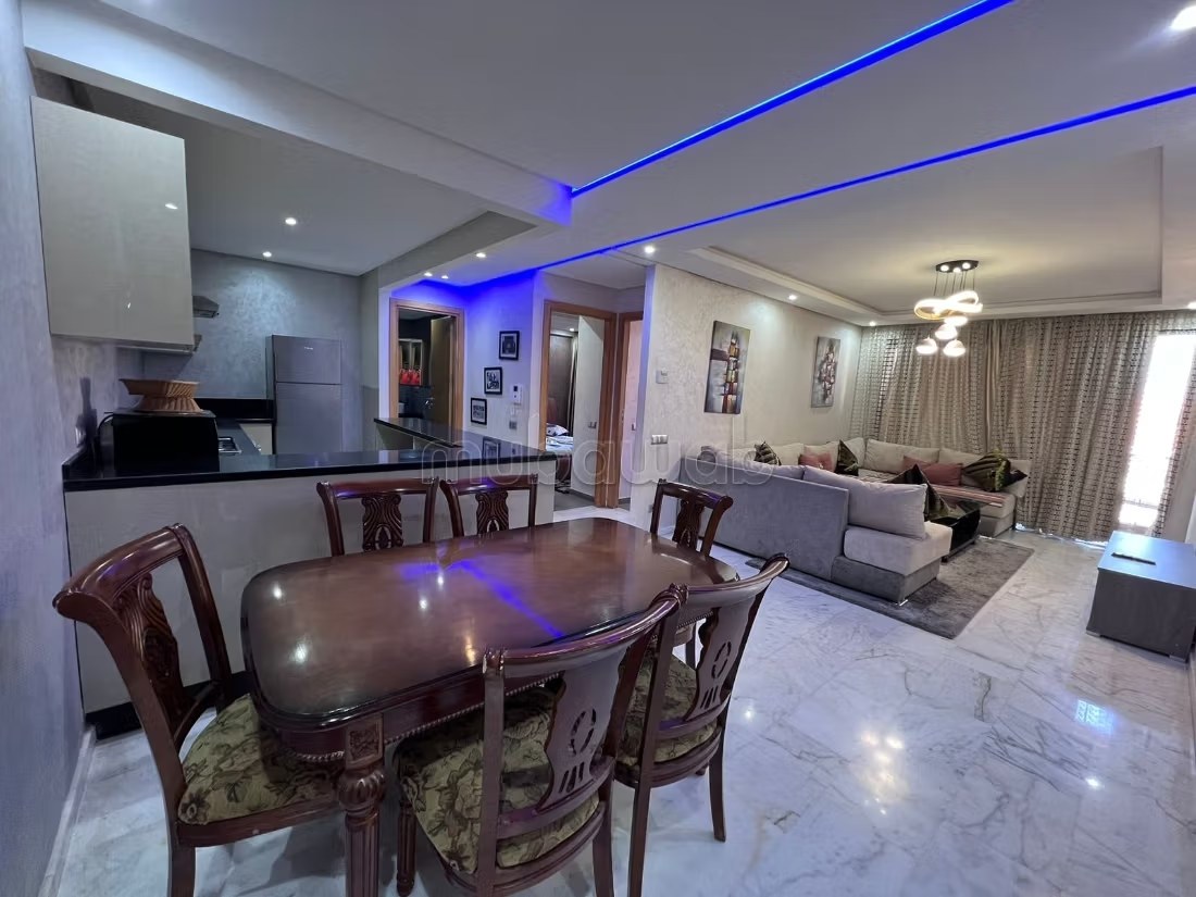 Location saisonnière à Guéliz. 2 belles chambres. Système de parabole et salon marocain - Photo 7