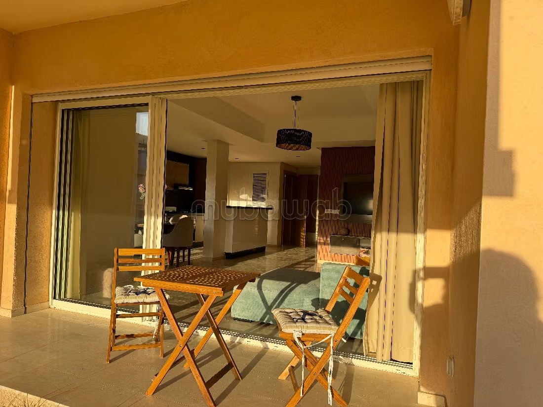 Bel appartement en location courte durée à tarazout bay Superficie 75 m². Meublé.