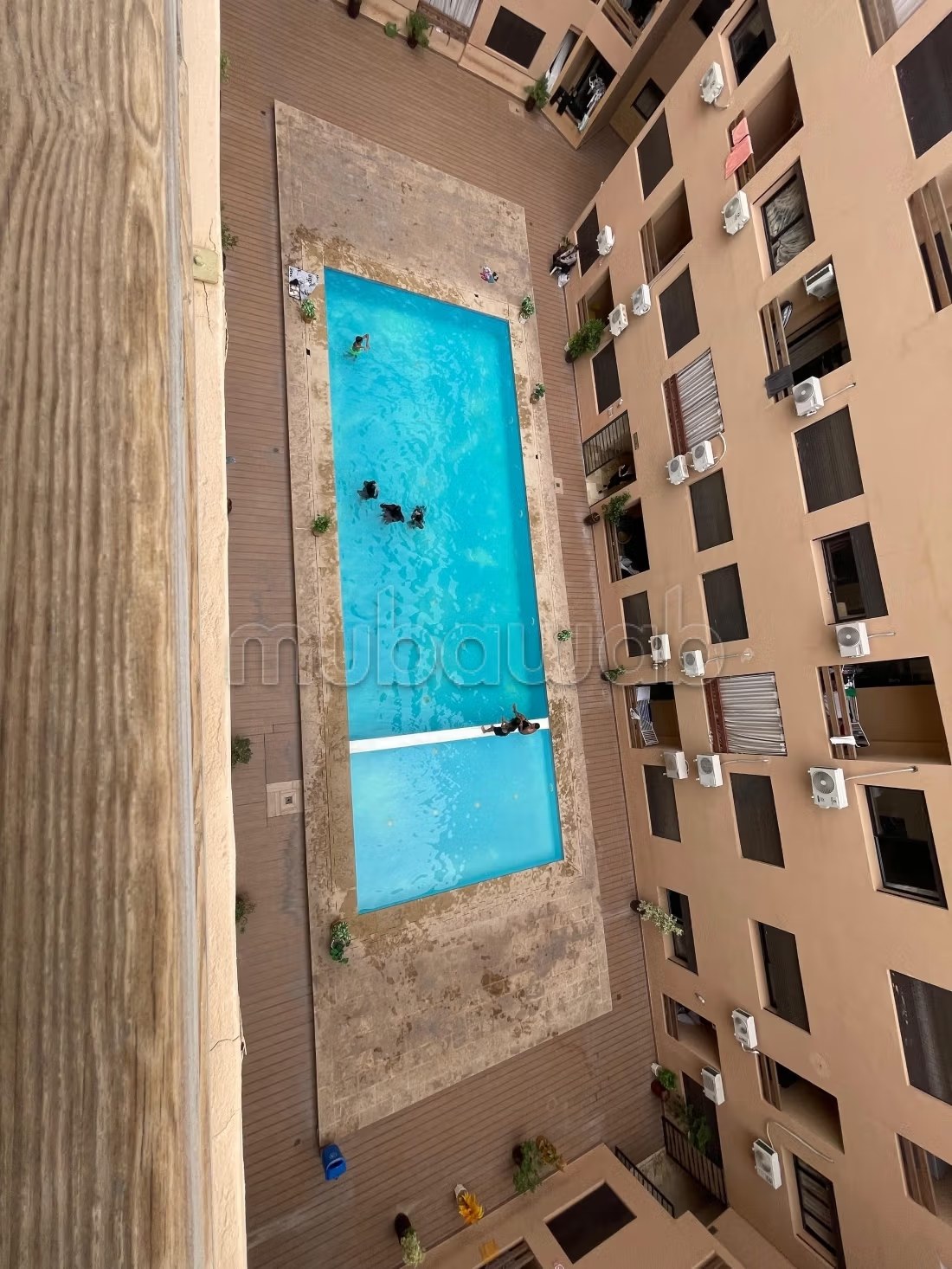 Location saisonnière à Guéliz. 
2 pièces. 
Piscine, climatisation - Photo 2
