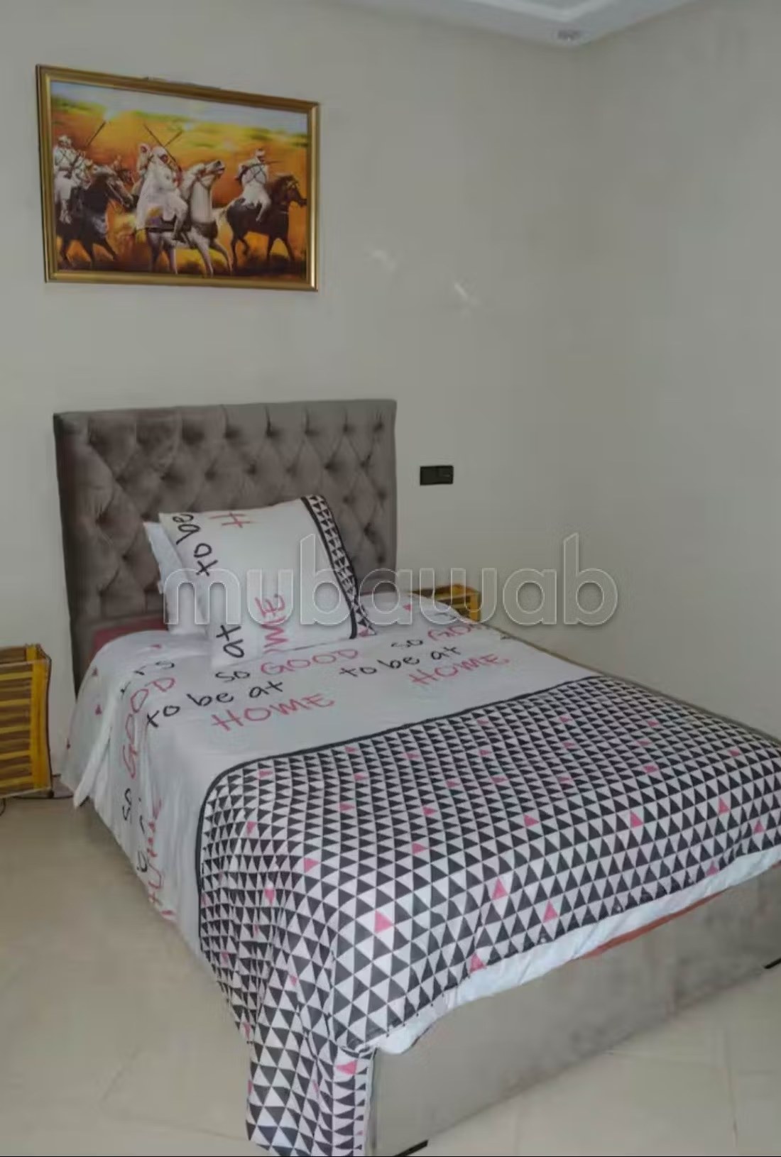 Appartement de vacances à louer à Béni Mellal. Surface totale 125 m². Cheminée et concierge