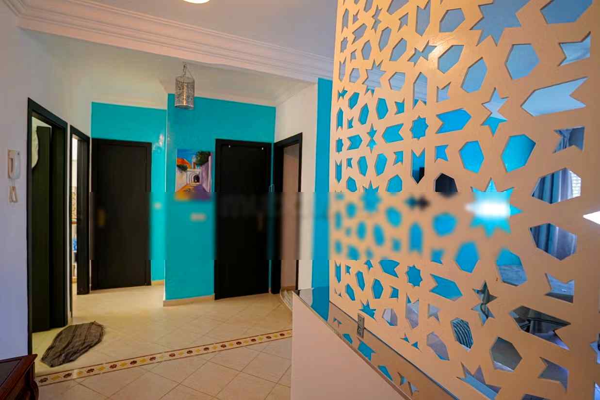 Superbe appartement à vendre à Martil. 1 Pièce. Meublé - Photo 14