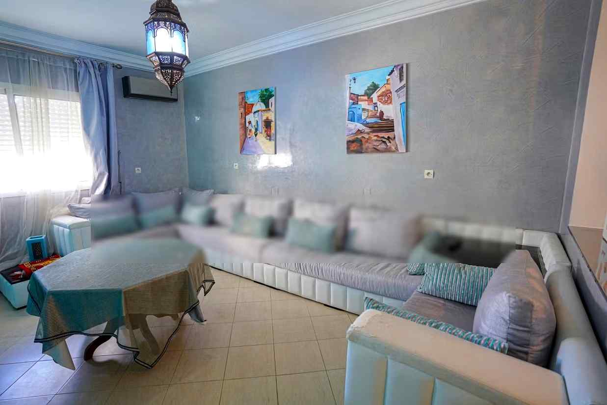 Superbe appartement à vendre à Martil. 1 Pièce. Meublé - Photo 3
