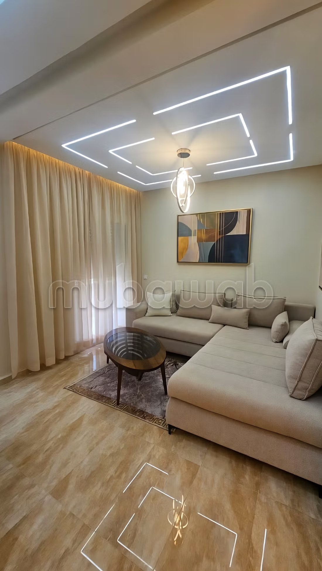 Location d'un appartement à Bab Al Bahar. 2 chambres agréables. Places de parking et terrasse - Photo 2