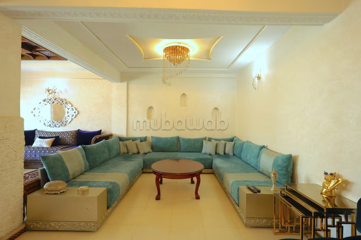 Appartement de vacances à louer à Douh. 3 pièces confortables. Salon traditionnel marocain, résidence sécurisée - Photo 4