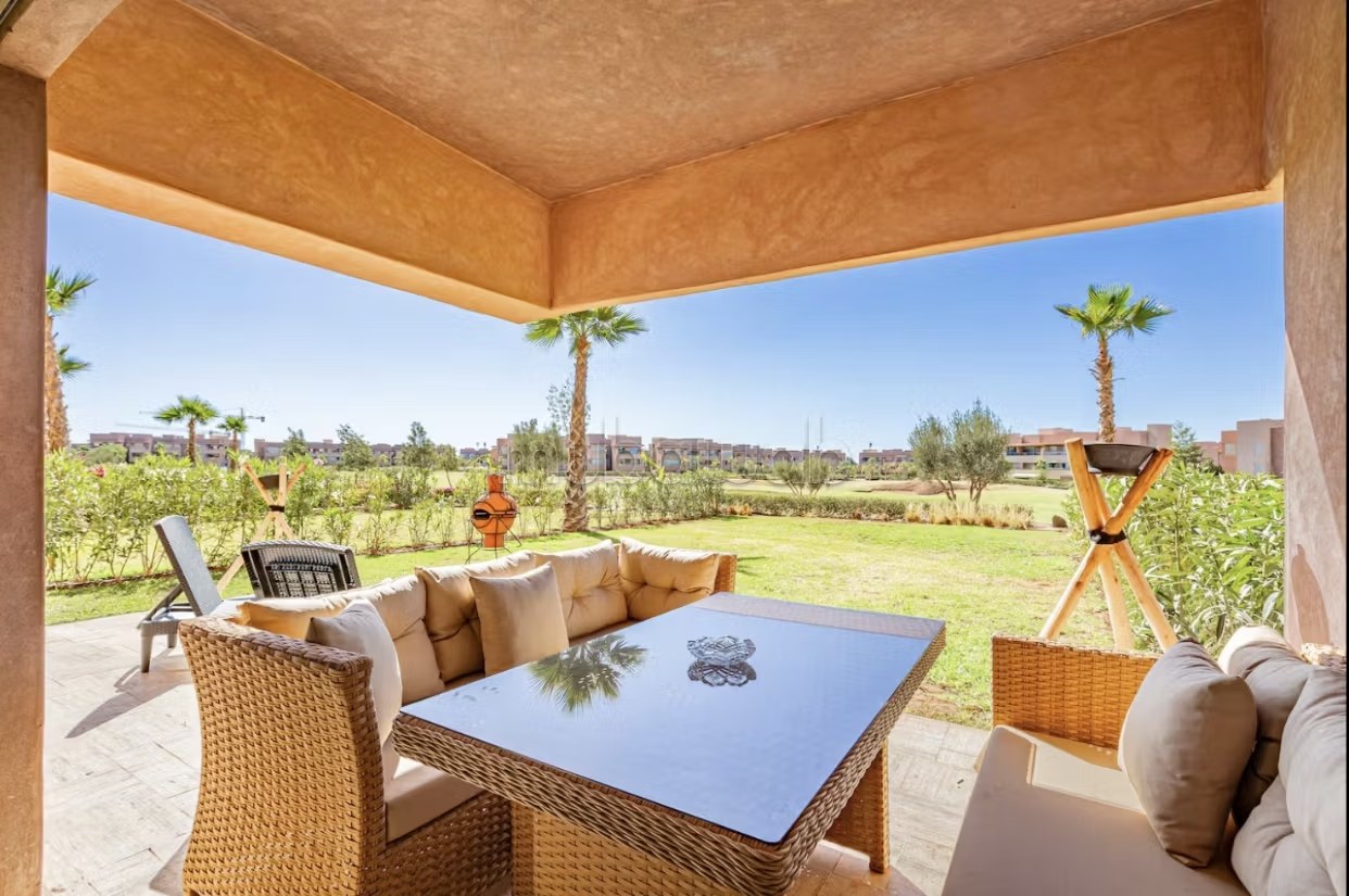 Appart 2 ch jardin piscine Prestigia Marrakech - Photo 12