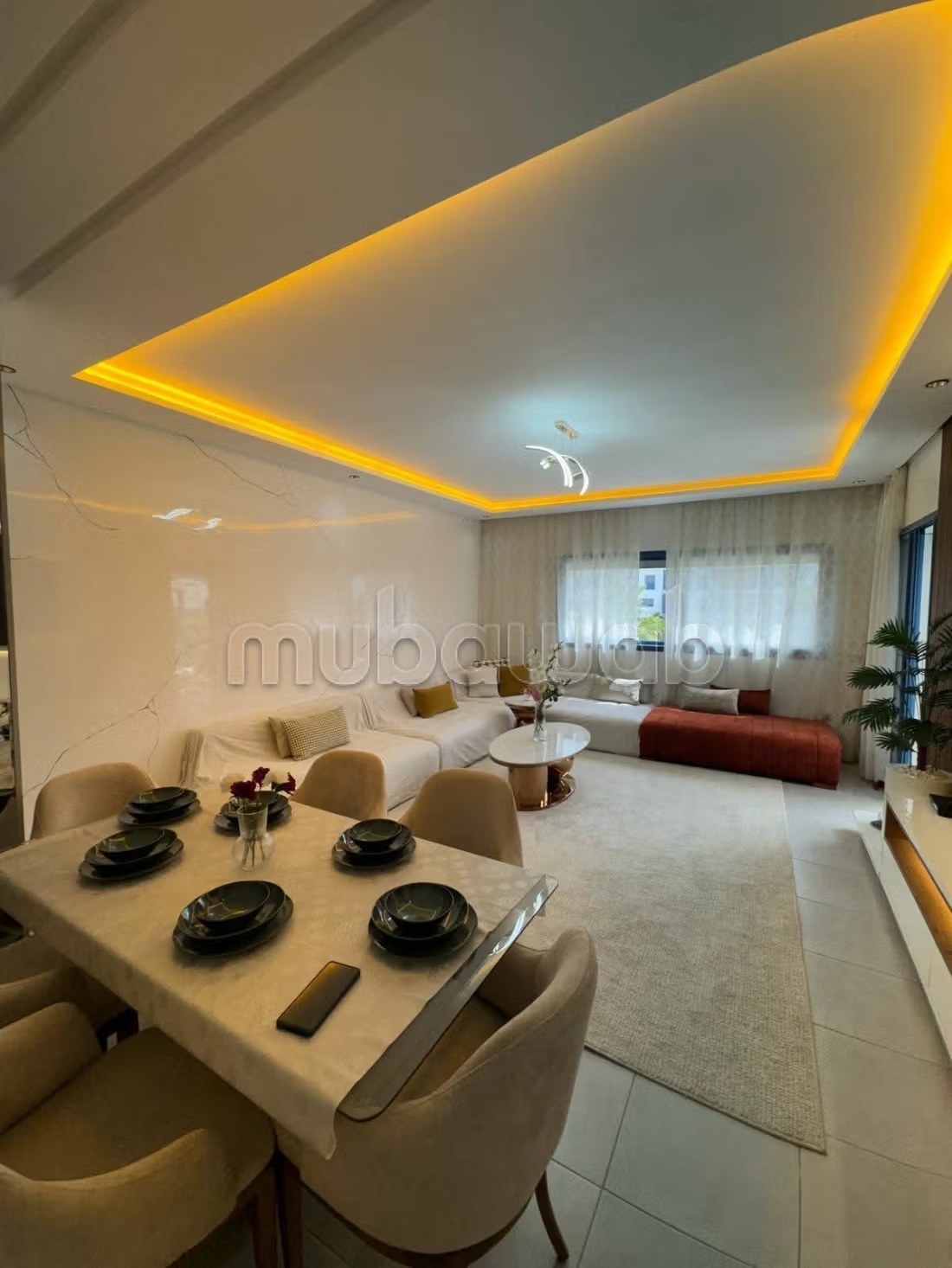 Appartement de vacances à louer à Martil. Superficie 90 m². Piscine et air conditionné - Photo 6