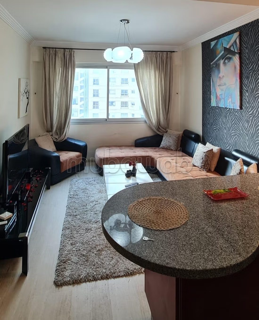 Appartement de vacances à louer à Tanger City Center. 2 belles chambres. Porte blindée et parabole - Photo 2