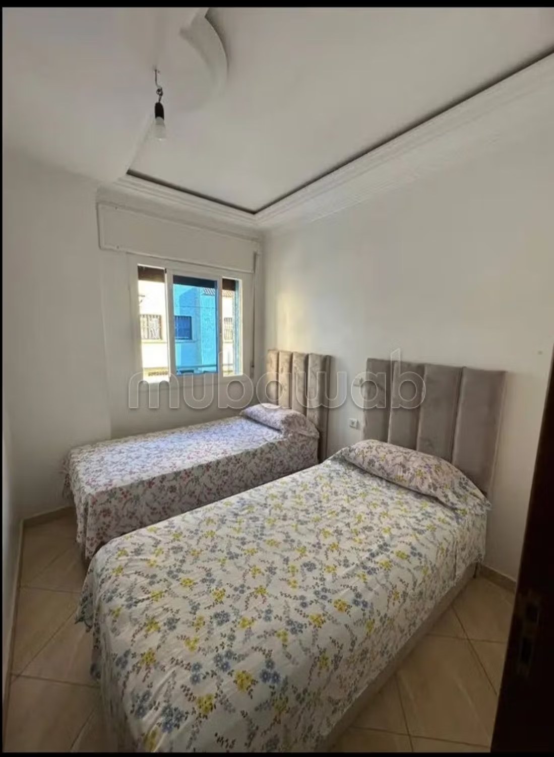 Location d'un appartement à M'Diq. 2 pièces confortables. Lave linge