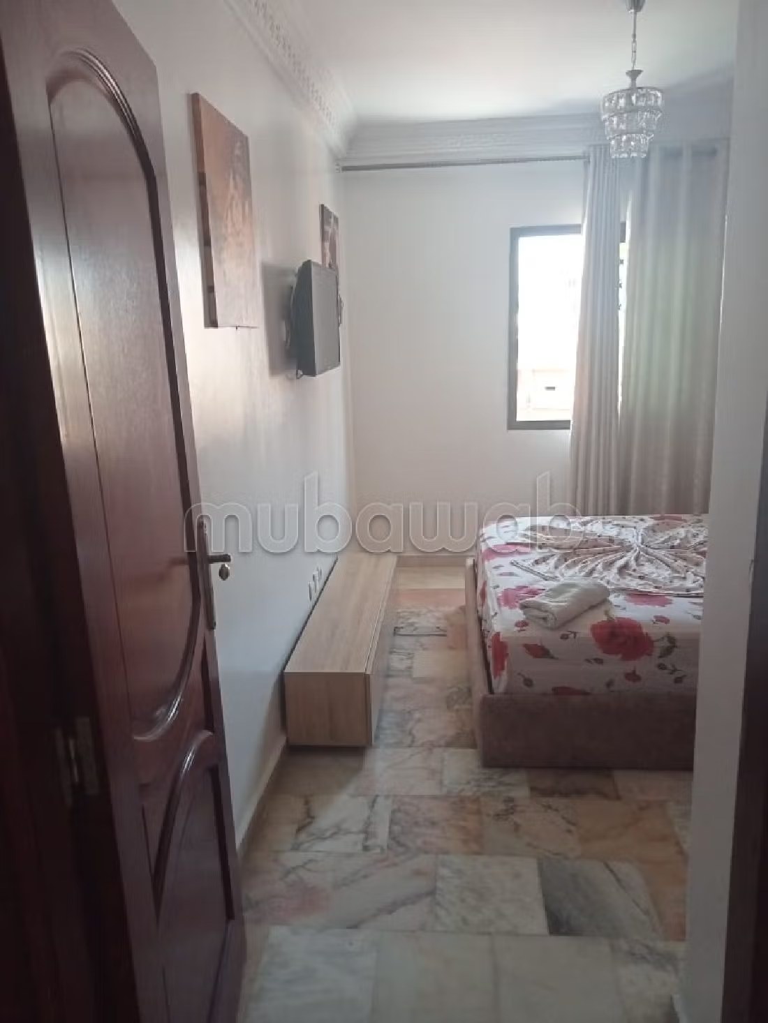 Appartements à louer à Guéliz. 2 belles chambres. Tout confort avec cheminée et climatisation