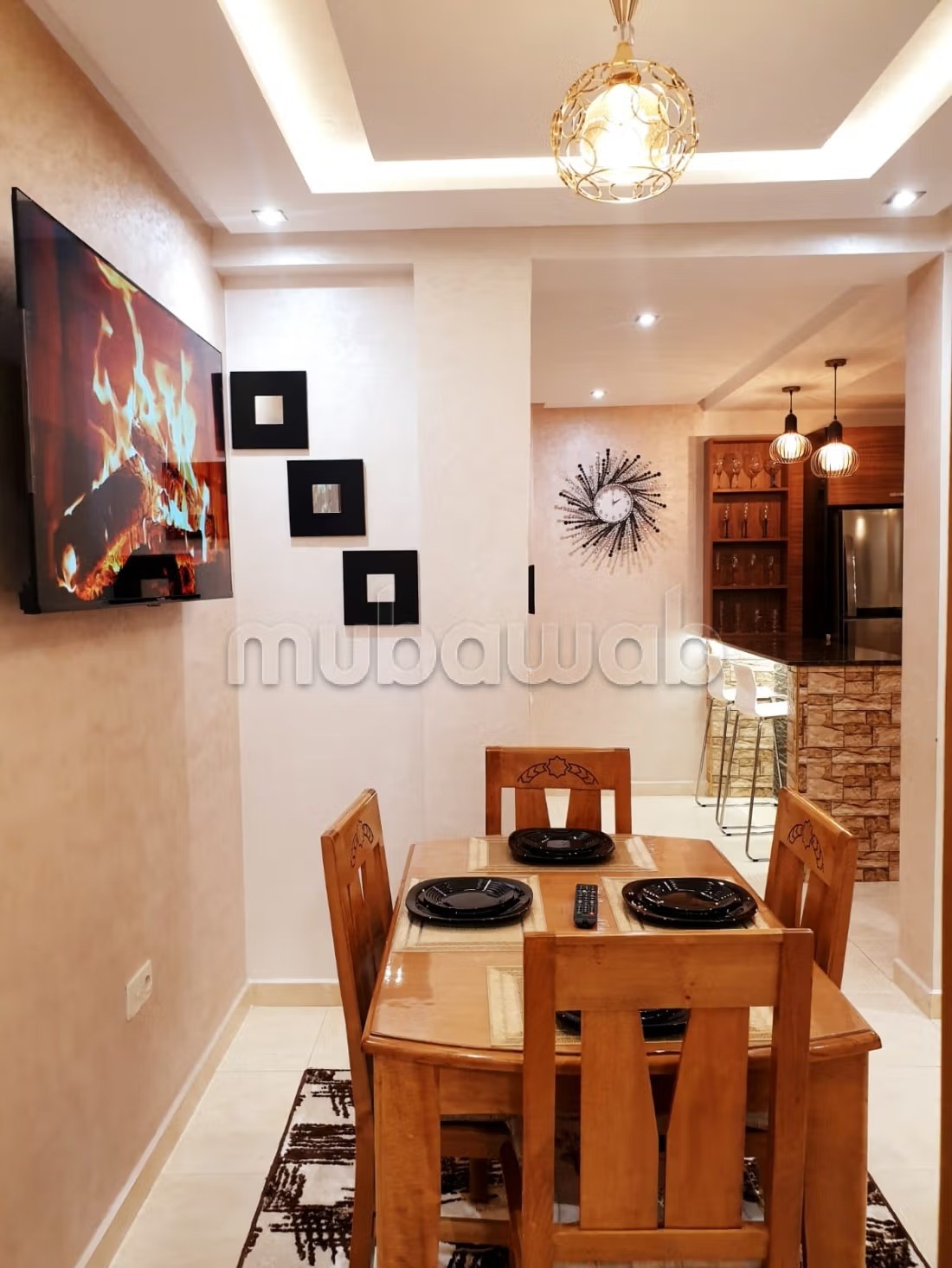 Location saisonnière à Branes 1. Surface de 100 m². Salon traditionnel marocain, résidence sécurisée - Photo 17