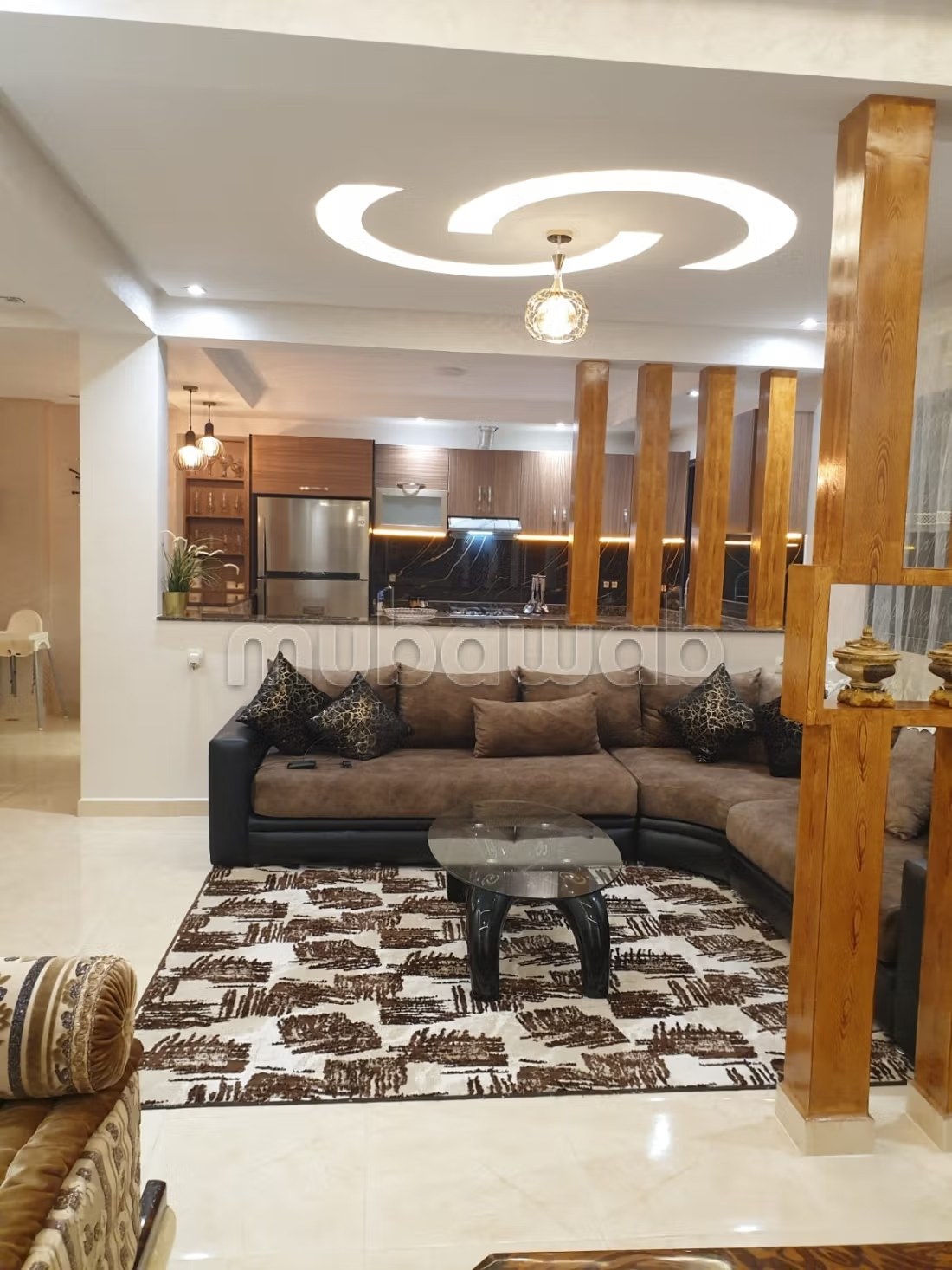 Location saisonnière à Branes 1. Surface de 100 m². Salon traditionnel marocain, résidence sécurisée - Photo 2