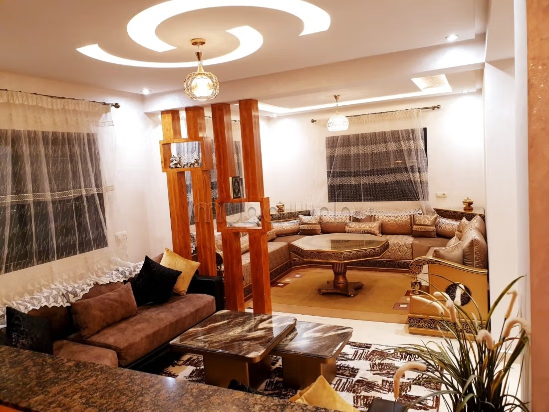 Location saisonnière à Branes 1. Surface de 100 m². Salon traditionnel marocain, résidence sécurisée - Photo 15